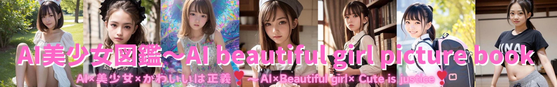 AI美少女図鑑〜AI beautiful girl picture book ~